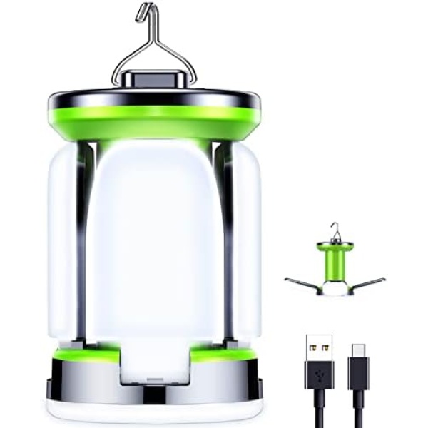 Blukar Camping Lantern Rechargeable,Camping Lights Lamp-7 Light Modes