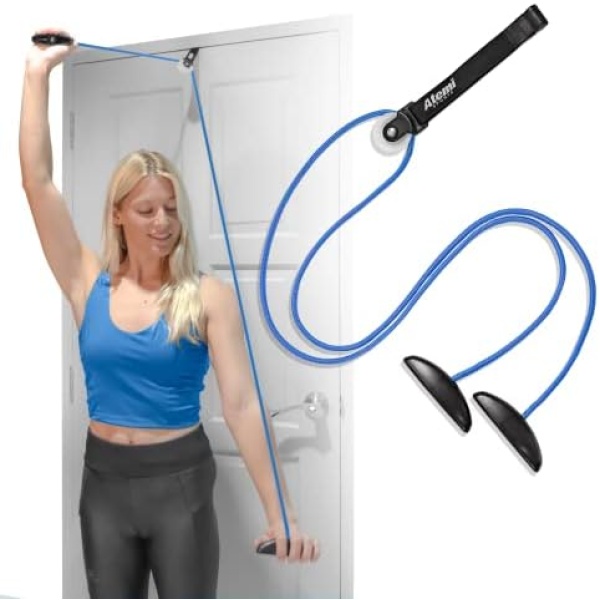 Shoulder Pulley Over the Door Physical Therapy System | Rotator Cuff Exerciser