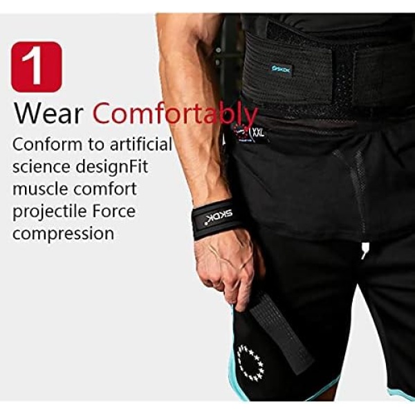 Lifting Straps Deadlift Gym Wrist Straps Weightlifting with Neoprene Cushioned - Image 5