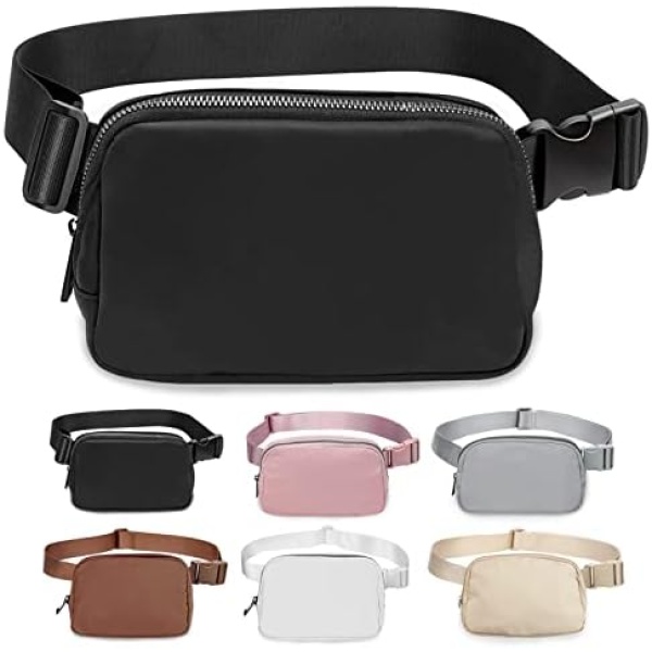 Belt Bag for Women Fanny Pack Dupes, Bomvabe Fashion Crossbody Lulu Waist Pack