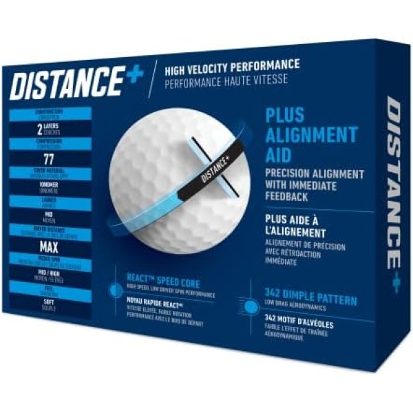 2021 TaylorMade Distance+ Golf Balls - Image 5