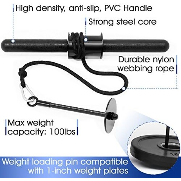 Yes4All Wrist and Forearm Blaster - Wrist Roller & Forearm Roller for Training - Image 3