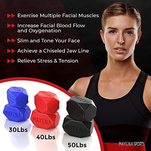 Mayena Sports Jaw Exerciser for Men & Women – Silicone Jawline Exerciser - Image 4