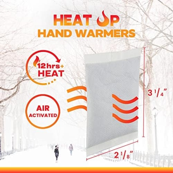 HEAT UP Hand Warmers Heat Packs - Premium Quality Long Lasting Up to 12 Hours - Image 4