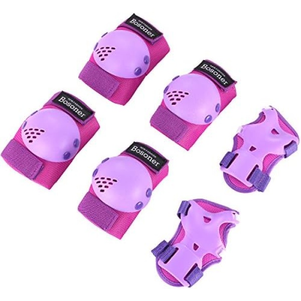 Kids/Youth Knee Pad Elbow Pads Guards Protective Gear Set for Roller Skates Cycling BMX