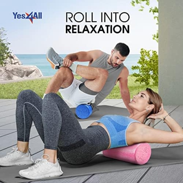 Yes4All EPP Foam Roller for Back, Legs – Extra Firm High-Density Foam Roller - Image 7