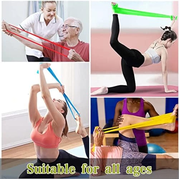 Kaimex Resistance Bands Exercise Bands Workout Bands Elastic Bands Stretch Bands - Image 6