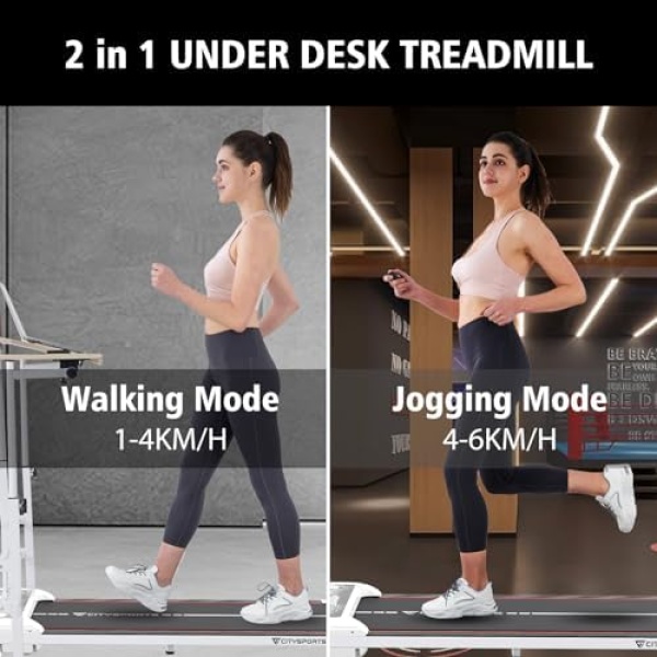 CITYSPORTS Under Desk Treadmill,Motorised Walking Treadmill, Treadmills - Image 2