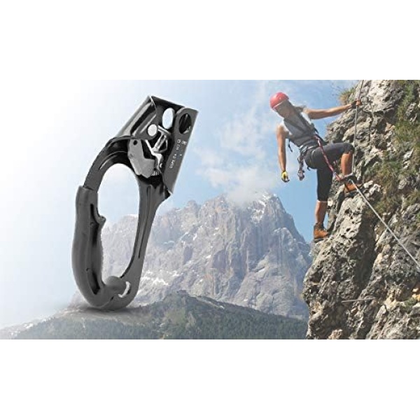 Climbing Hand Ascender Mountaineering Riser Gear for Tree Arborist Rappelling Equipment - Image 9