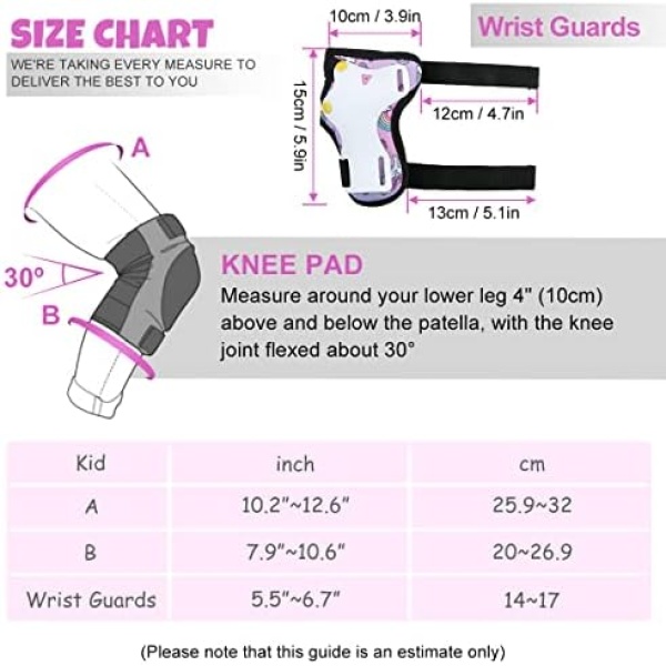 Tangaroa Knee Pads and Elbow Pads for Kids - Protective Gear Set - Image 3