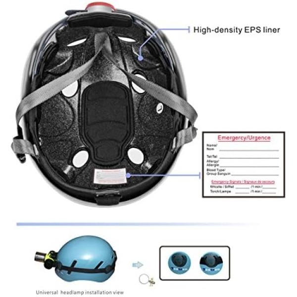 Tontron Hiking Climbing Caving Work Helmet - Image 3