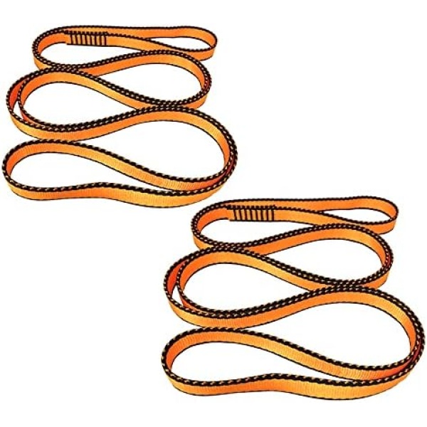 FOSER 18mm Nylon Climbing Sling Runner, 23KN Nylon Rope,Apply to Rock Climbing