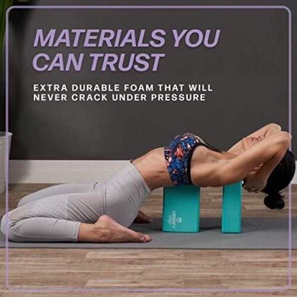 URBNFit Yoga Block - Moisture Resistant Brick to Improve Balance & Flexibility - Image 6