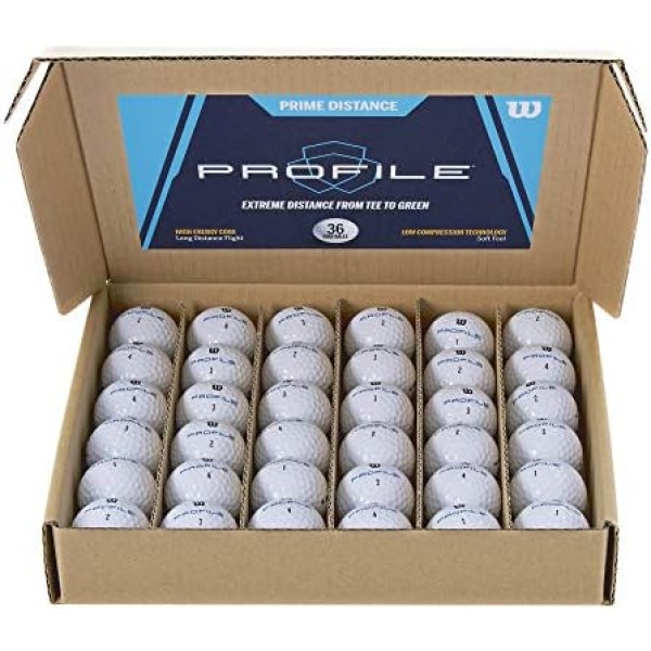 WILSON Profile Distance Golf Ball 36 Pack - Image 5