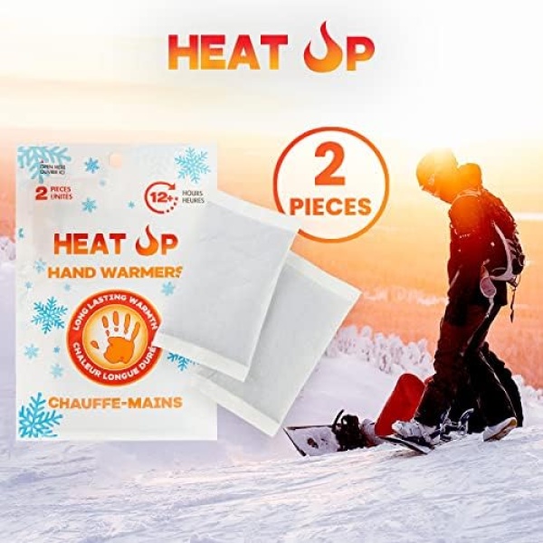 HEAT UP Hand Warmers Heat Packs - Premium Quality Long Lasting Up to 12 Hours - Image 3