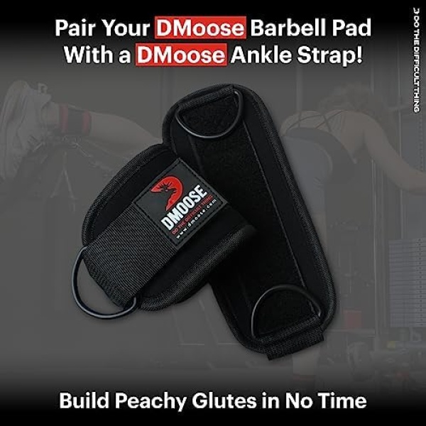 DMoose Barbell Pad Squat Pad for Squats and Lunges, Hip Thrust pad - Image 6