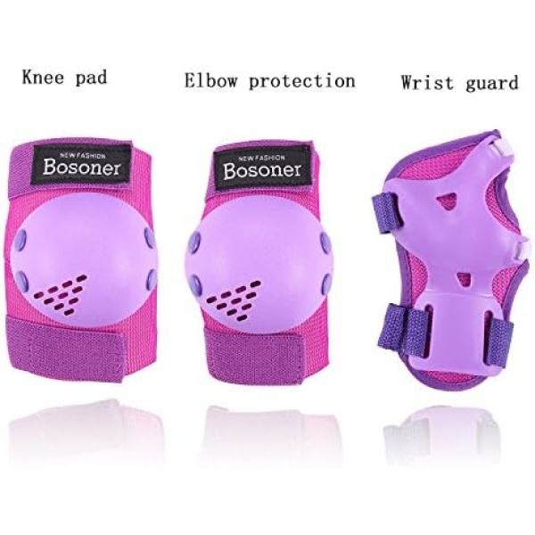 Kids/Youth Knee Pad Elbow Pads Guards Protective Gear Set for Roller Skates Cycling BMX - Image 2