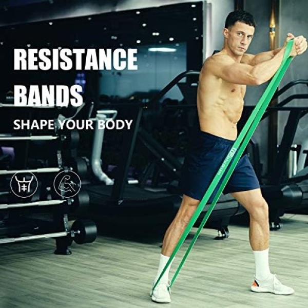 Polygon Pull Up Assist Resistance Exercise Bands, Heavy Duty Assistance Loop - Image 2