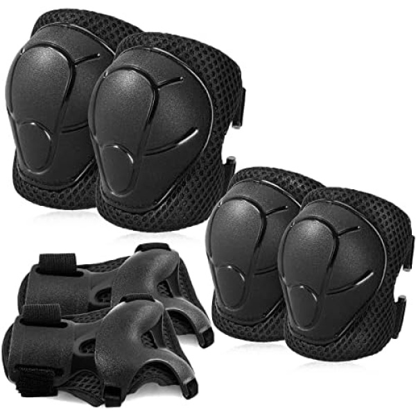 BOSONER Kids/Youth Knee Pad Elbow Pads Guards Protective Gear Set for Roller Skates