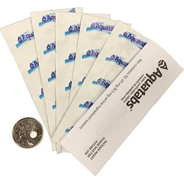 Aquatabs Water Purification Tablets 100/pack (Canadian Format) - Image 2