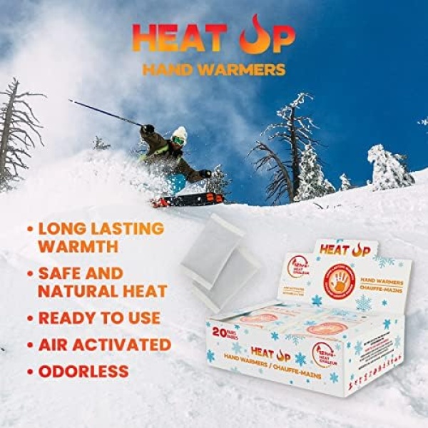 HEAT UP Hand Warmers Heat Packs - Premium Quality Long Lasting Up to 12 Hours - Image 5