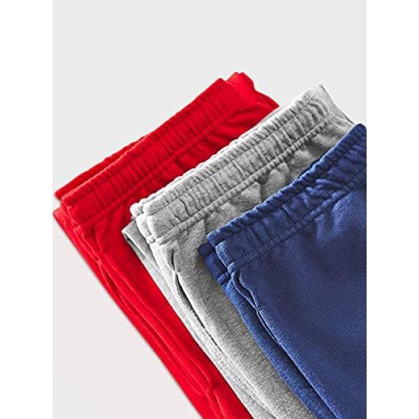 Fruit of the Loom Mens Eversoft Fleece Sweatpants & Joggers with Pockets - Image 4