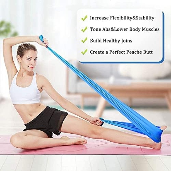 Haquno Resistance Bands Set, [Set of 3] Skin-Friendly Exercise Bands - Image 4