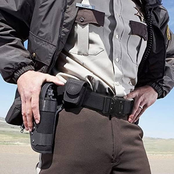 JUKMO Quick Release Tactical Belt, Military Work 1.5" Nylon Web Hiking Belt - Image 3