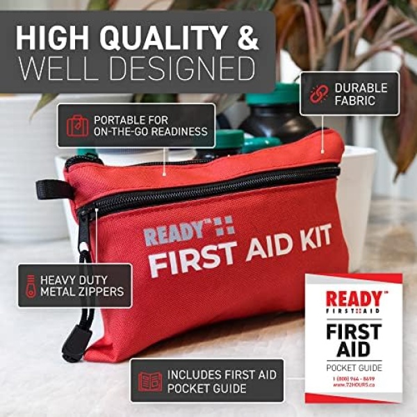 Ready First Aid 107 Piece First Aid Kit - Camping, First Aid Kit - Image 2