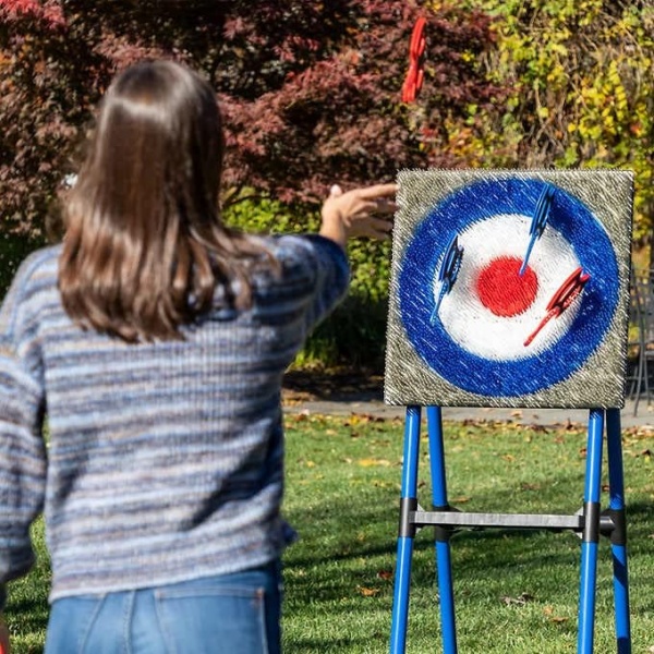 EastPoint Sports Axe Throwing Target Set Includes 8 Safety Axes/Out Door Axe Throw Game - Image 2